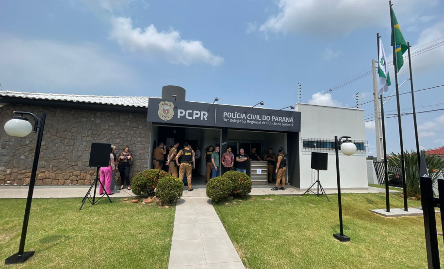 Inauguração delegacia Goioerê