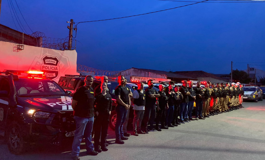 PCPR e PMPR prendem dois homens durante operação de saturação em Colombo