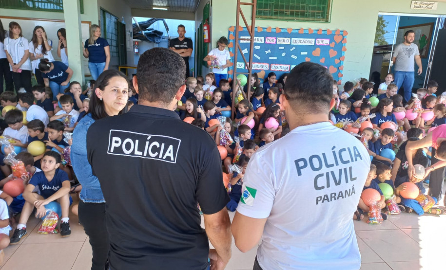 PCPR realiza doação de kits para 500 crianças em Quedas do Iguaçu