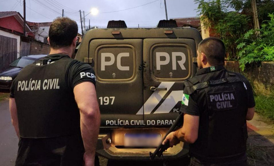 PCPR prende duas pessoas em flagrante em Jaguariaíva