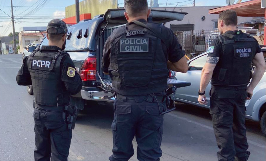 PCPR cumpre mandado de busca e apreensão contra suspeito de importunação sexual em Castro