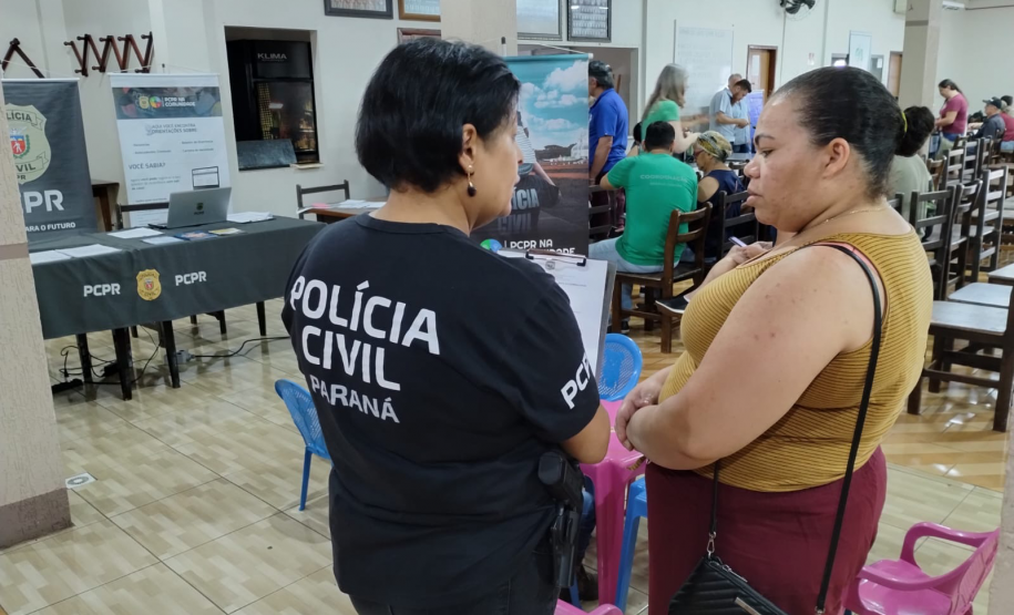 PCPR na Comunidade leva serviços de polícia judiciária para mais de mil pessoas em Missal