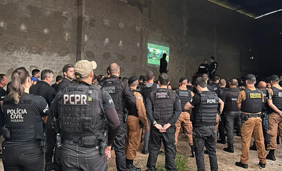 PCPR prende 21 integrantes de organização criminosa ligada ao tráfico de drogas em municípios do Paraná