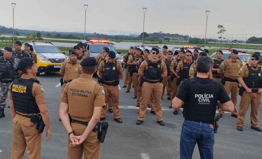 PCPR prende quatro pessoas durante operação de saturação em Pinhais