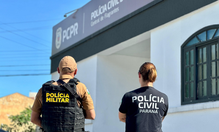 PCPR e PMPR prendem casal por homicídio em menos de 24h após o crime no Litoral