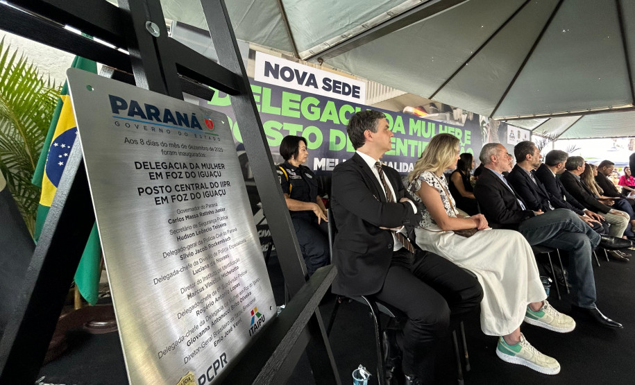 PCPR inaugura nova Delegacia da Mulher e Posto de Identificação em Foz do Iguaçu
