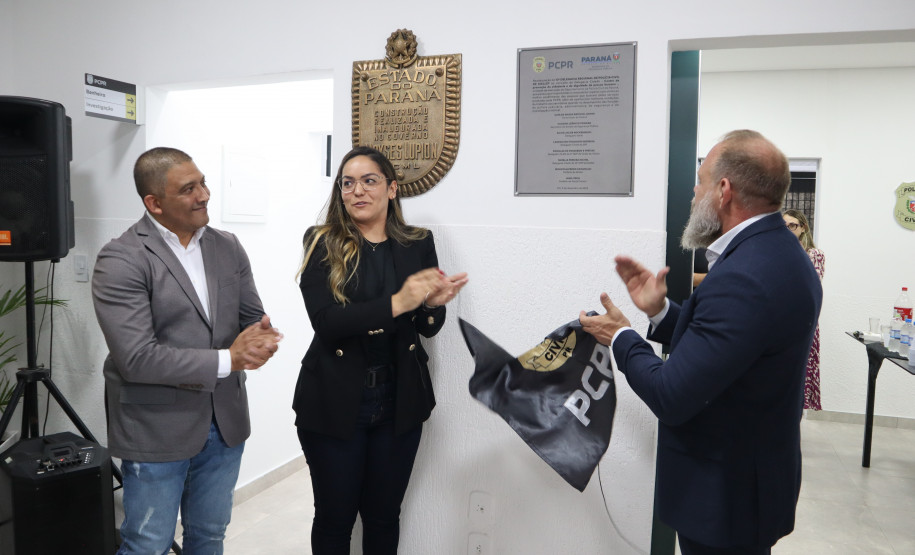 PCPR realiza reparos na estrutura da delegacia em Mallet