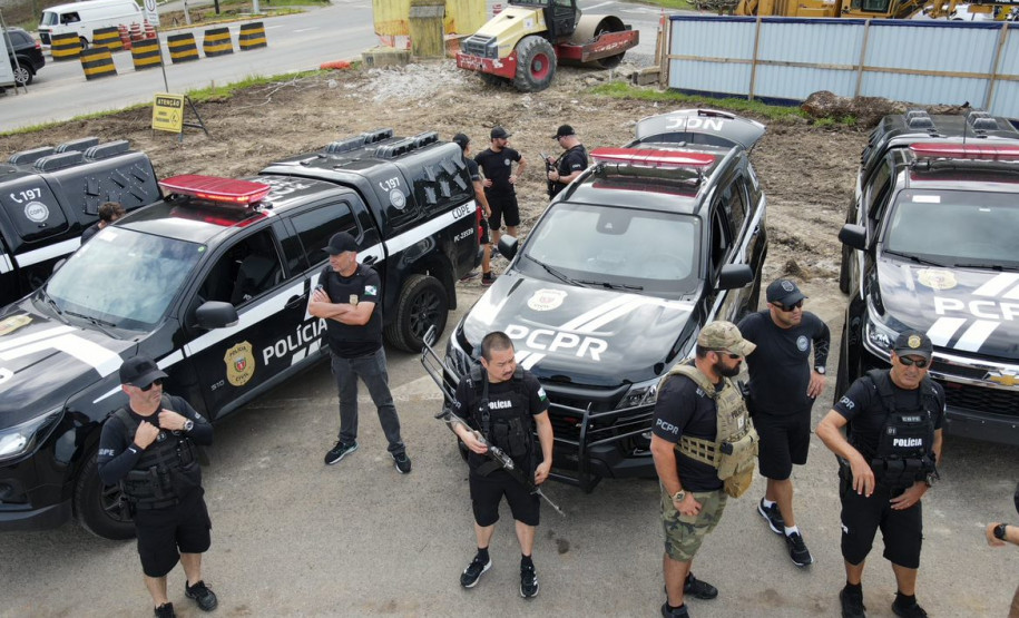 Com abordagens, forças policiais promovem primeira ação do Verão Maior Paraná