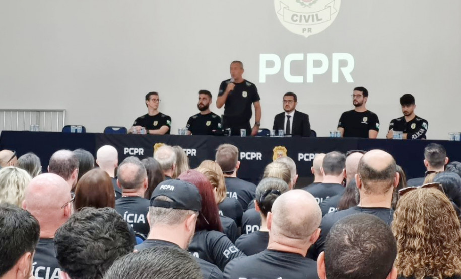 PCPR realiza reunião de abertura com policiais civis que atuarão na Operação Verão