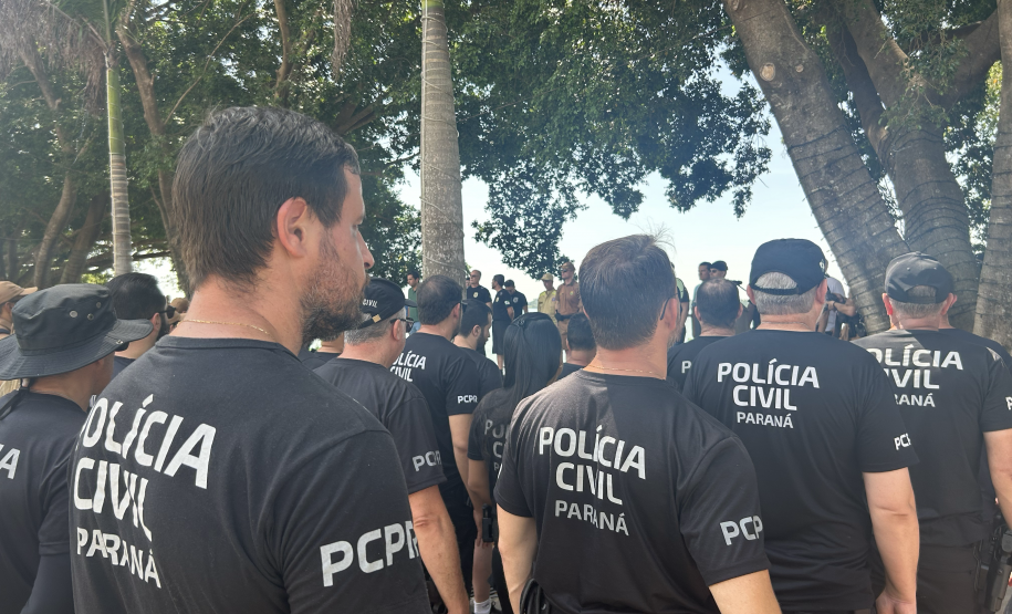 Coordenador da Operação Verão da PCPR se reúne com policiais civis em Porto Rico