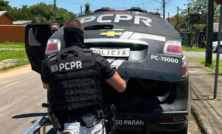 PCPR prende foragido por tráfico de drogas em Antonina