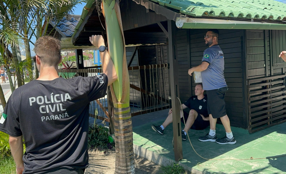 PCPR faz reconstituição de homicídio tentado em Pontal do Paraná