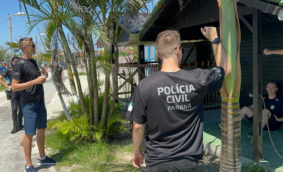 PCPR faz reconstituição de homicídio tentado em Pontal do Paraná