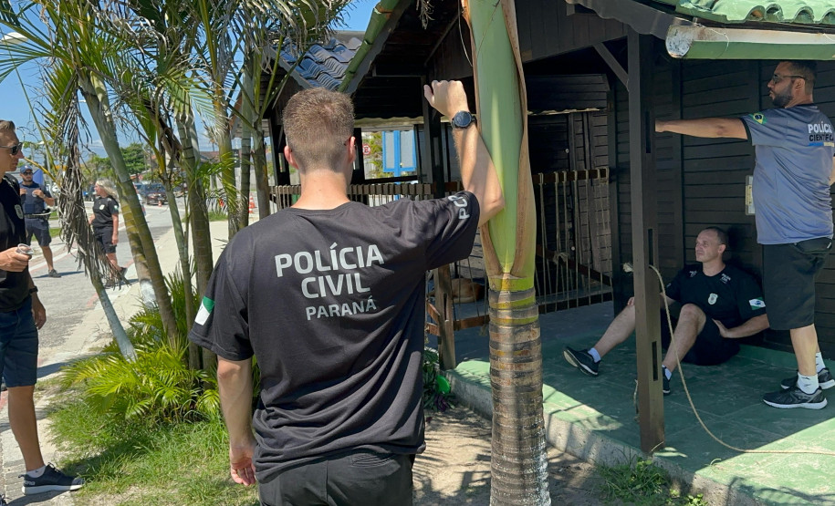 PCPR faz reconstituição de homicídio tentado em Pontal do Paraná