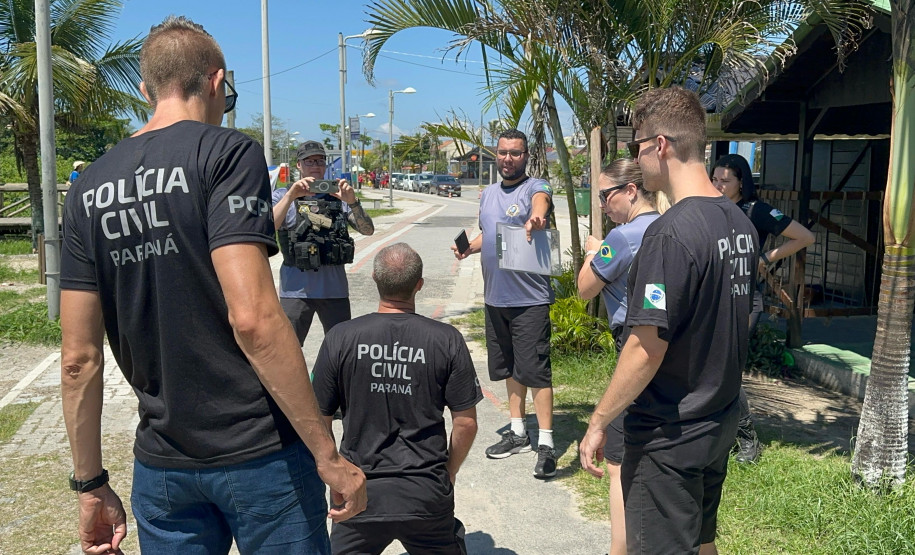 PCPR faz reconstituição de homicídio tentado em Pontal do Paraná
