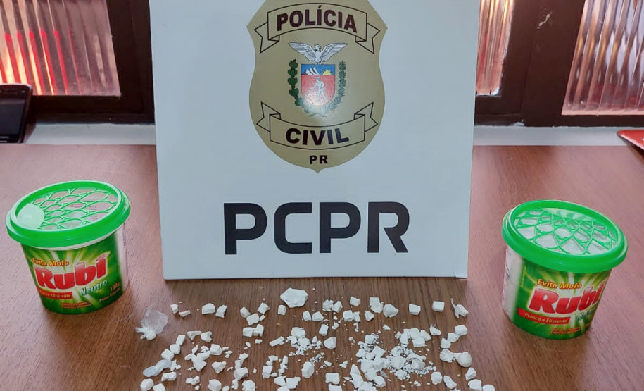 PCPR prende em flagrante homem por tráfico de drogas em Arapongas