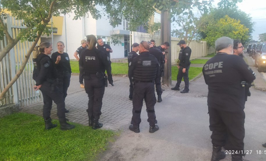 PCPR deflagra operação de saturação em Paranaguá