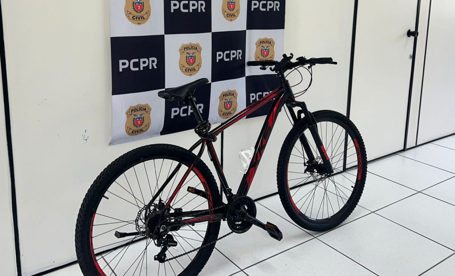PCPR prende homem por furto de bicicleta em Curitiba
