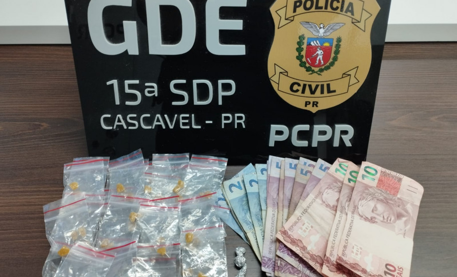 PCPR prende homem por trático de drogas durante ação deflagrada em Cascavel