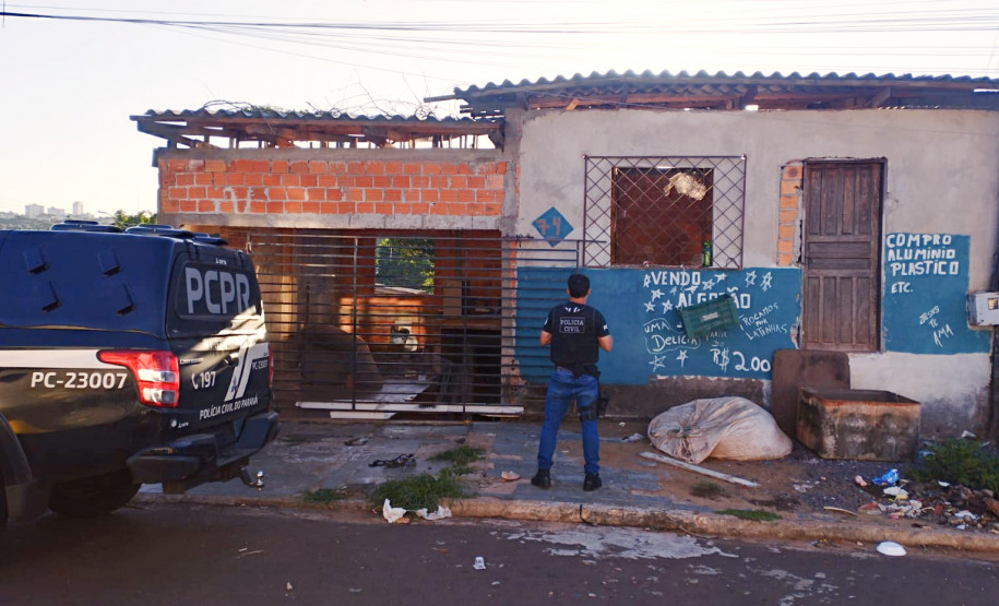 PCPR prende homem por trático de drogas durante ação deflagrada em Cascavel