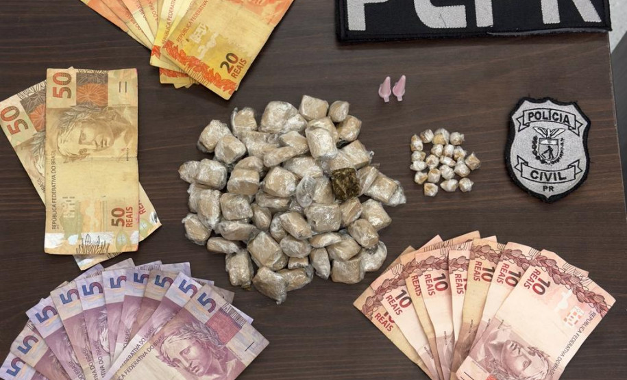 PCPR prende dois homens por tráfico de drogas em Campo Magro