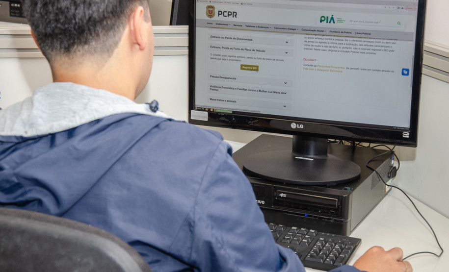 PCPR oferece registro online de boletim de ocorrência de perda de placa de veículo