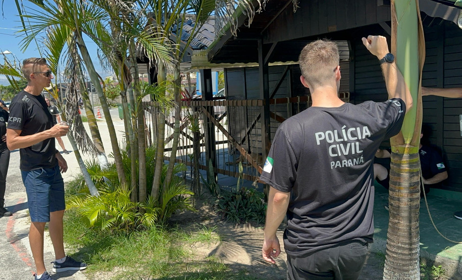 PCPR faz reconstituição de homicídio tentado em Pontal do Paraná