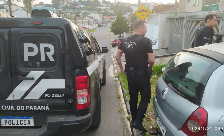 PCPR cumpre 46 mandados de busca em operação contra o tráfico de drogas