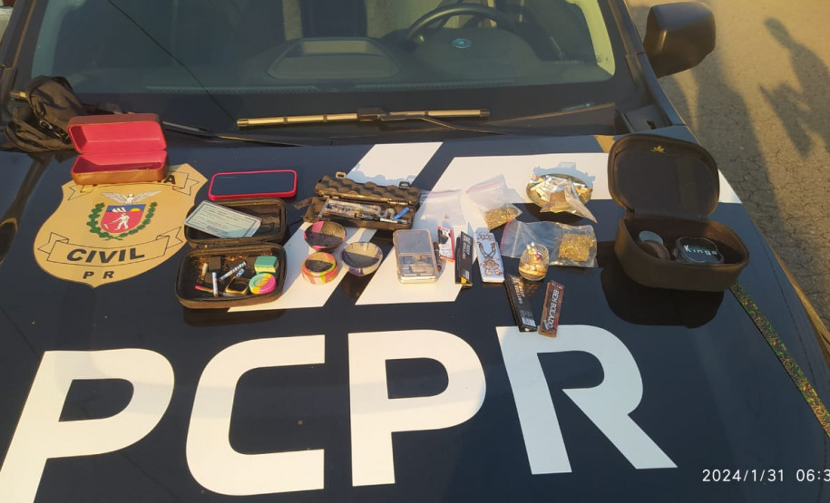 PCPR cumpre 46 mandados de busca em operação contra o tráfico de drogas