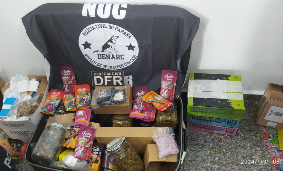 PCPR cumpre 46 mandados de busca em operação contra o tráfico de drogas