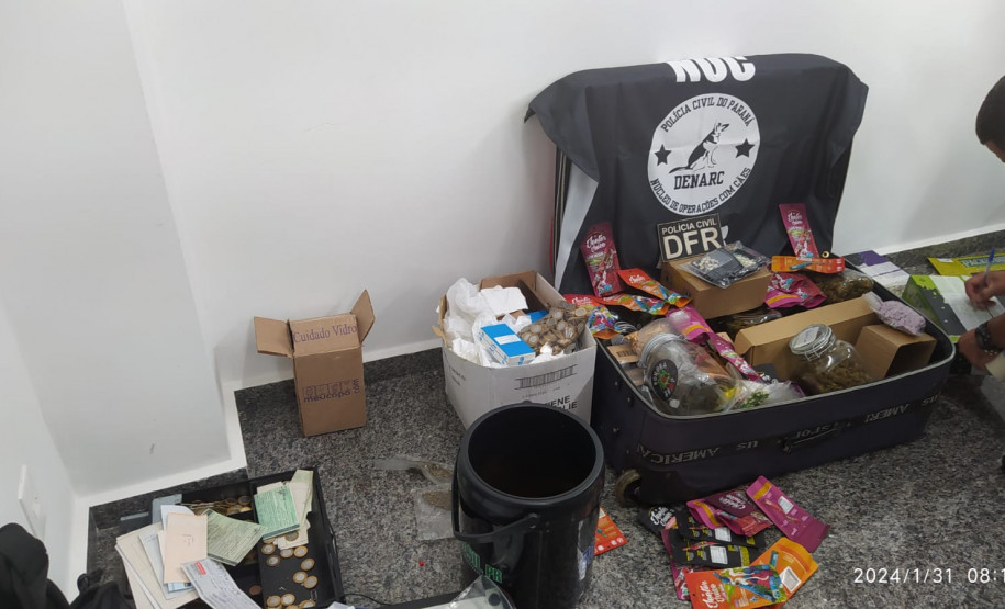 PCPR cumpre 46 mandados de busca em operação contra o tráfico de drogas