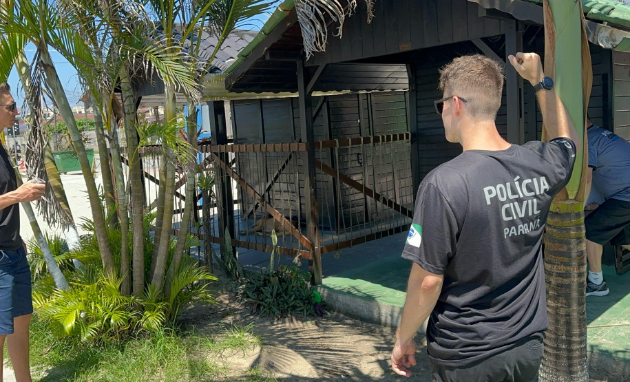 PCPR faz reconstituição de homicídio tentado em Pontal do Paraná