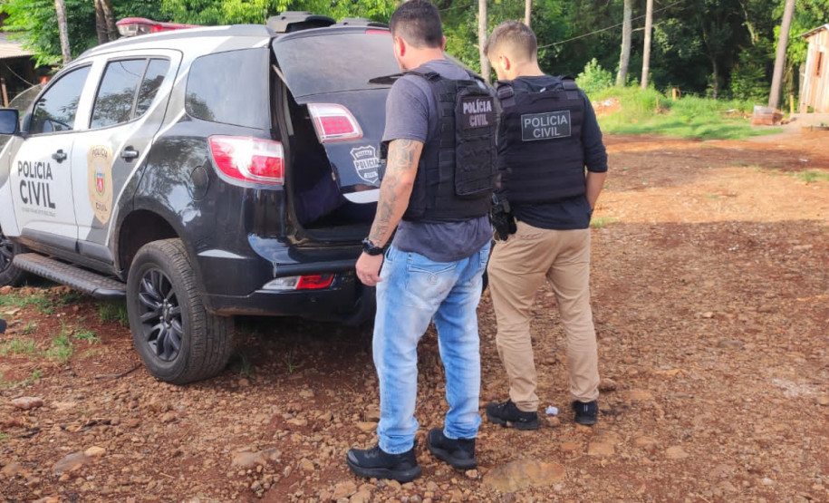 PCPR prende dois suspeitos por incêndio ocorrido em Francisco Beltrão