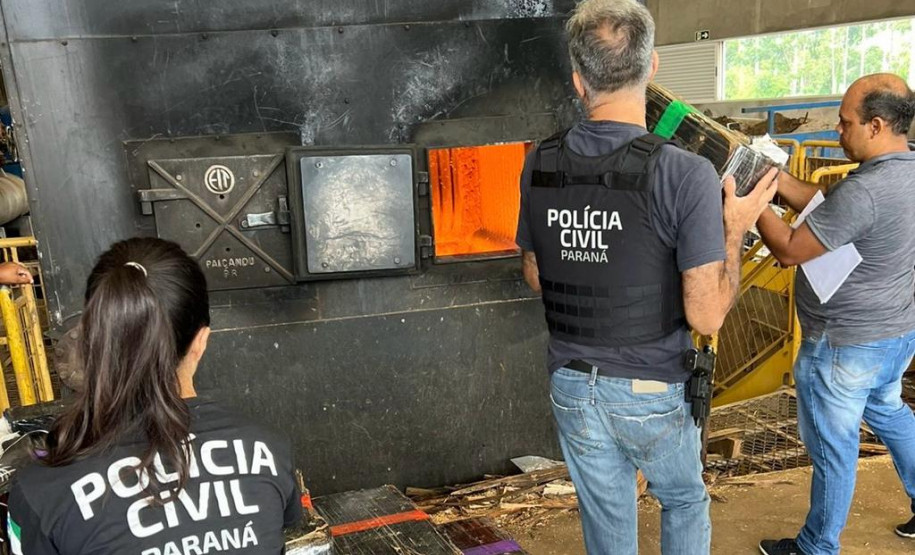 PCPR incinera mais de 2 toneladas de drogas em Arapongas