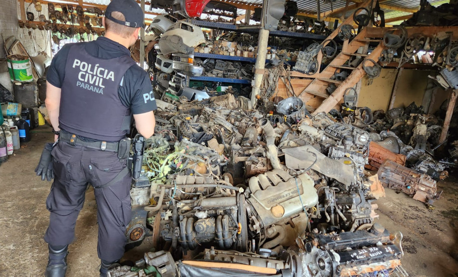 PCPR prende três suspeitos de associação criminosa e adulteração de sinal de veículo automotor