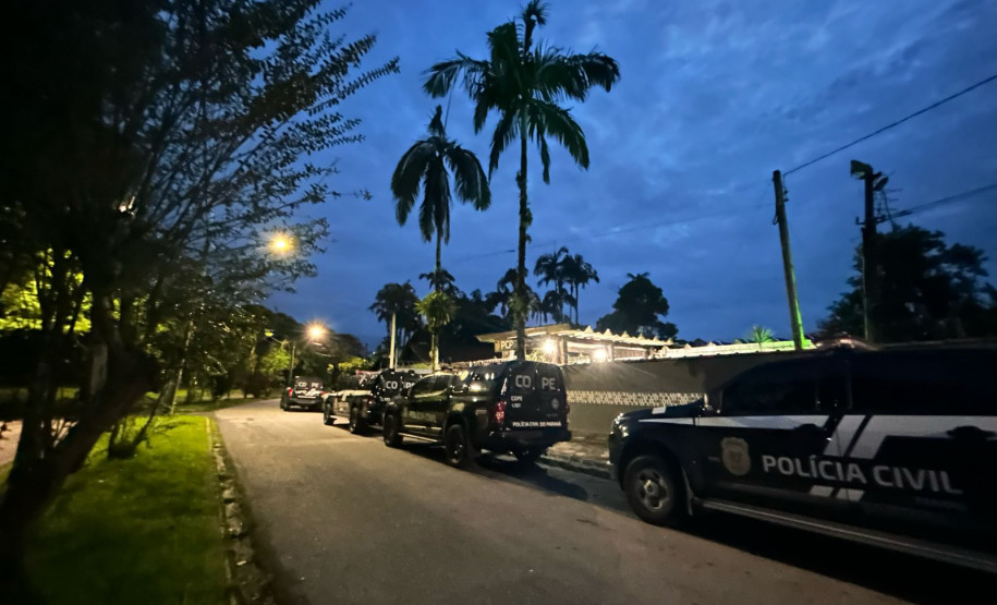 PCPR prende cinco pessoas em operação contra o tráfico de drogas