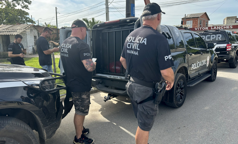 PCPR prende dois suspeitos de furto em Guaratuba
