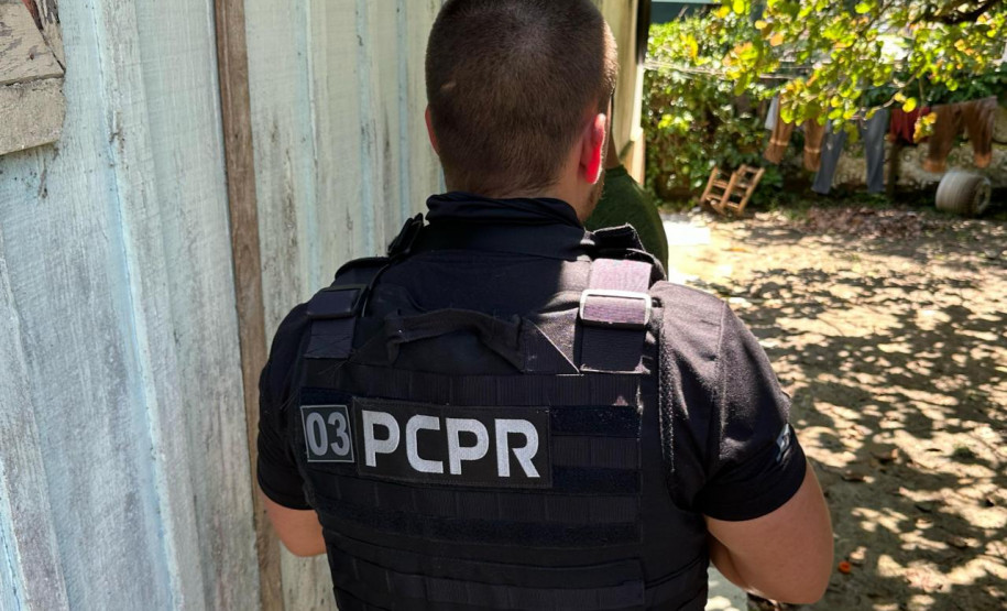 PCPR prende homem por diversos crimes em Antonina