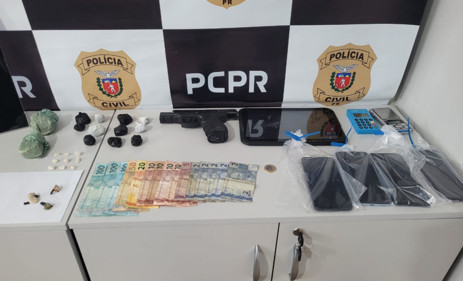 PCPR prende homem por tráfico de drogas em operação conjunta com a PMPR