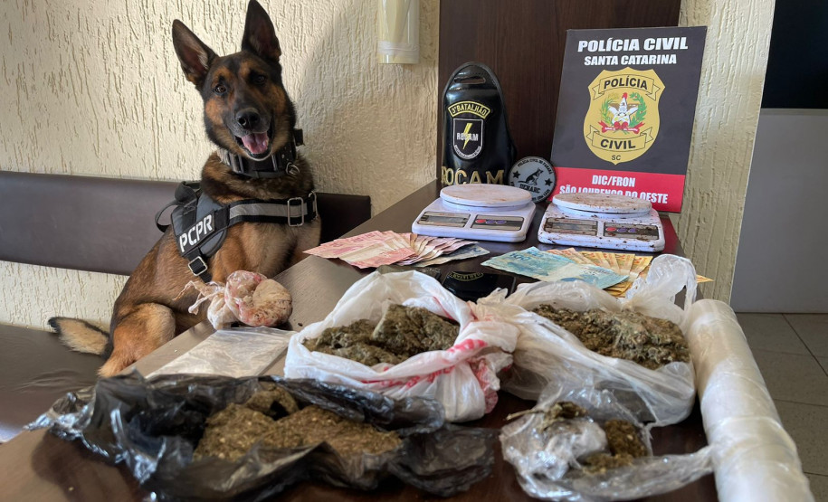 PCPR, PCSC e PMPR prendem dois homens por tráfico de drogas em Pato Branco