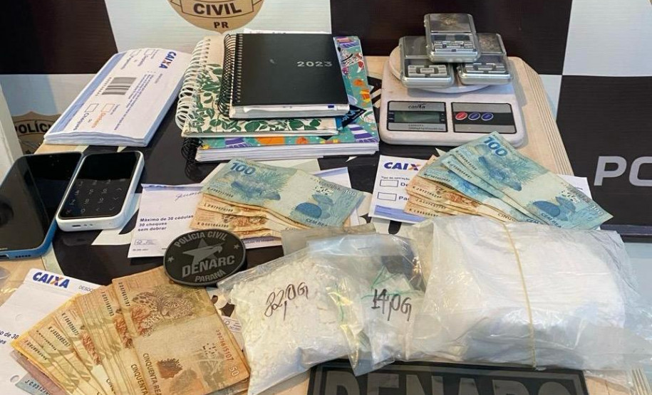 PCPR e PMPR deflagram operação contra o tráfico de drogas em Londrina