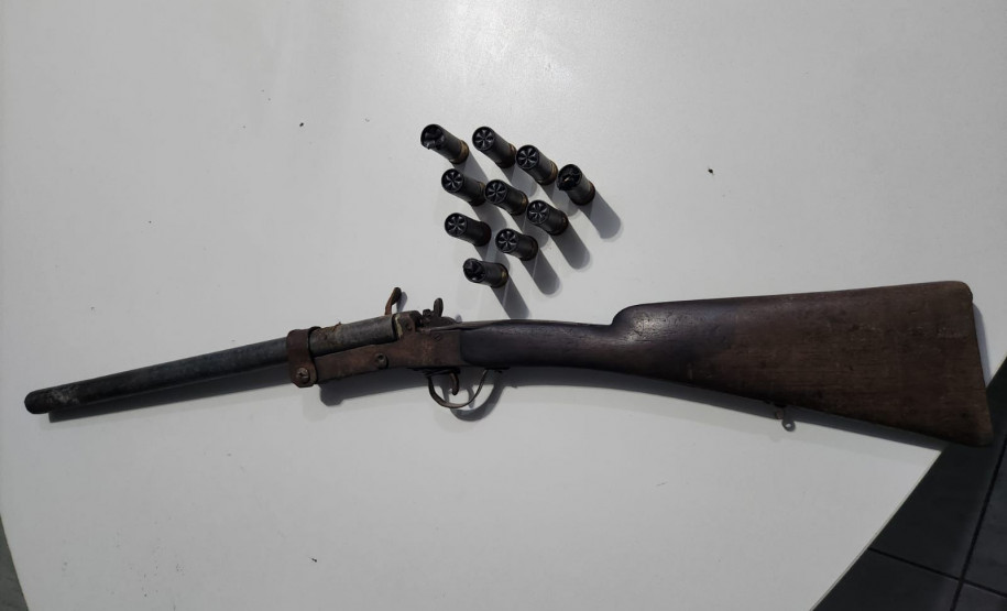 PCPR prende homem por posse irregular de arma de fogo