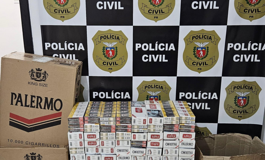 PCPR prende homem por contrabando e apreende mais de mil maços de cigarro em Colorado