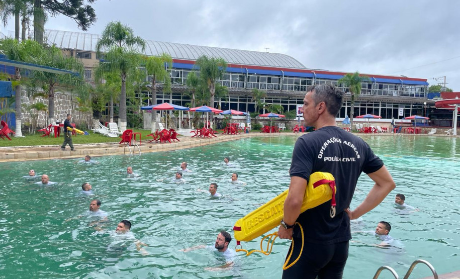 PCPR conclui teste de aptidão física do Curso de Operações Aéreas de Segurança Pública