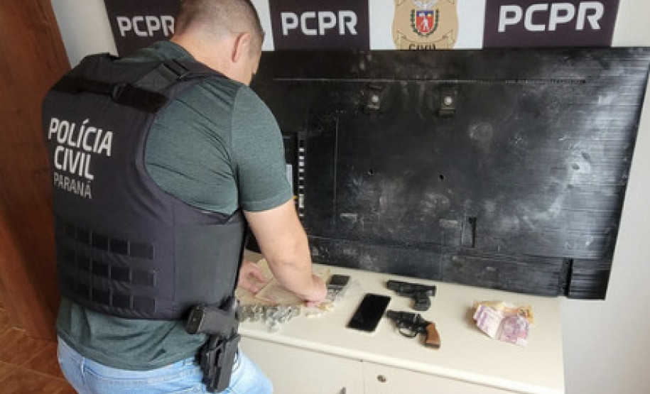 PCPR apreende adolescente por roubo e tráfico de drogas em Carlópolis