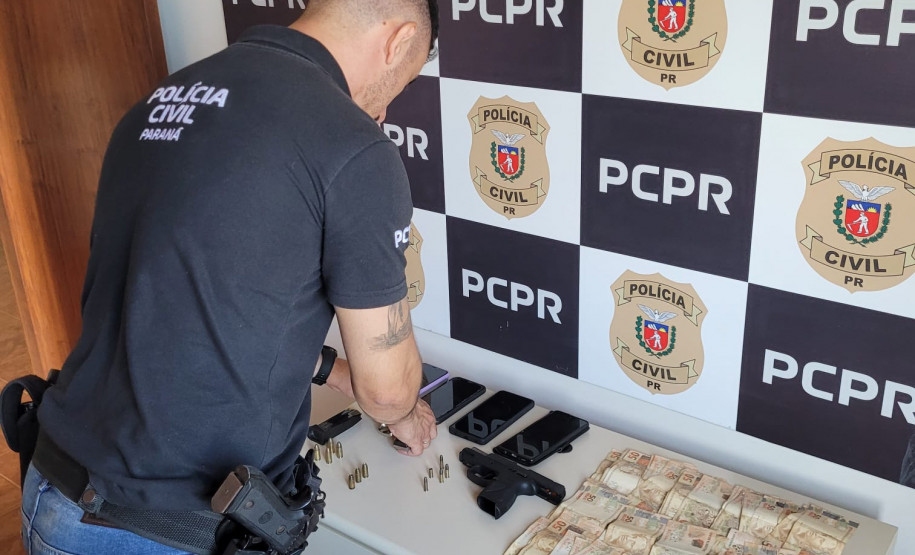 PCPR prende homem por receptação e porte ilegal de arma de fogo em Carlópolis
