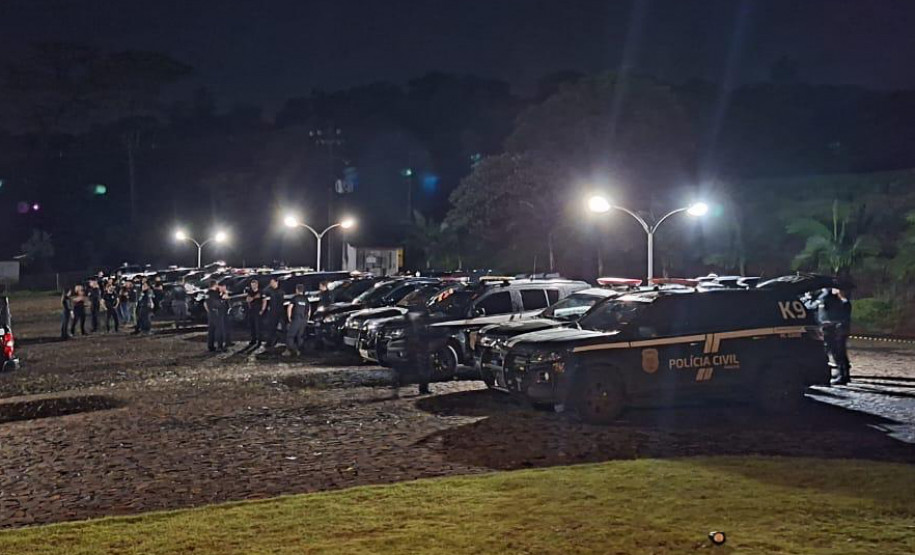 PCPR prende 17 pessoas por tráfico de drogas durante operação em Coronel Vivida