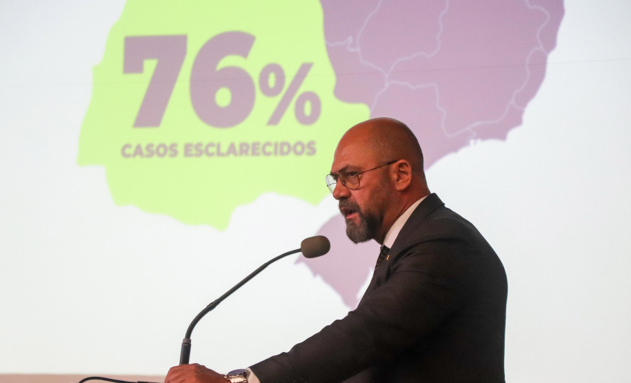 Paraná registrou queda de 9,3% no número de homicídios e 25 mil roubos a menos em 2023