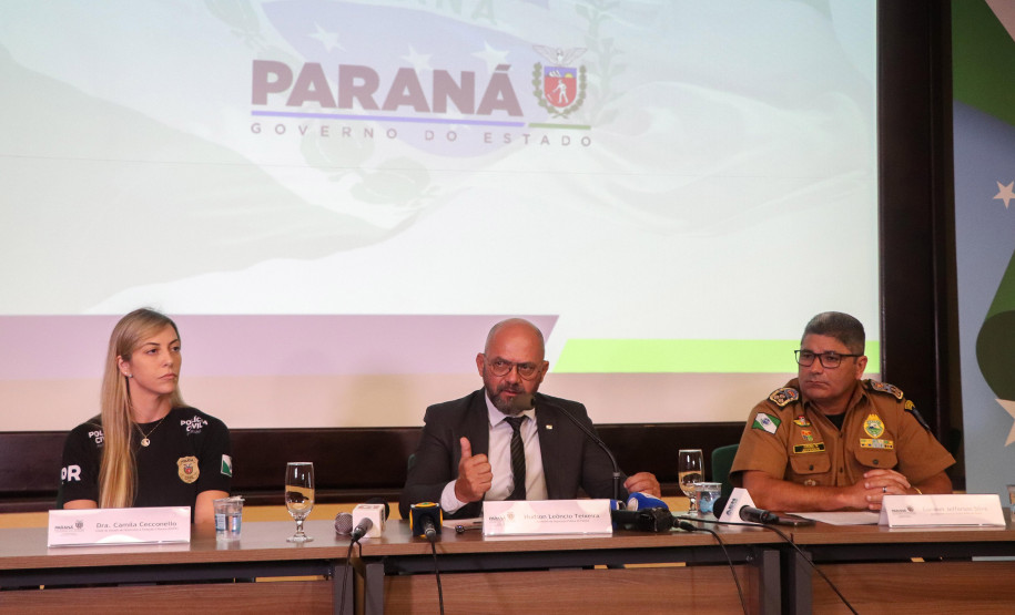 Paraná registrou queda de 9,3% no número de homicídios e 25 mil roubos a menos em 2023