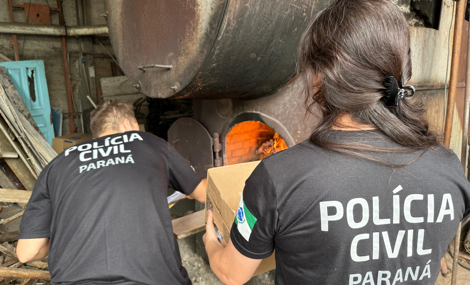 PCPR realiza segunda incineração de drogas apreendidas no Litoral durante o Verão Maior Paraná